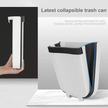 Load image into Gallery viewer, Cabinet Door Mounted Folding Trash Can / Waste Bin
