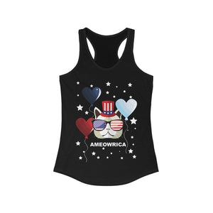 Ameowria July 4th Racerback Tank Top