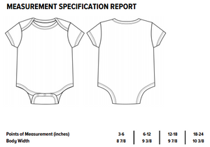 Infant Trees Onesie-Heather Gray