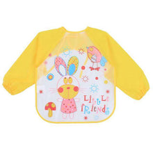 Load image into Gallery viewer, Baby Full Sleeve Bib Corner of Carina Bunny Yellow United States (4-15 days) 40x36cm
