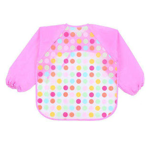 Baby Full Sleeve Bib Corner of Carina Circle Pink United States (4-15 days) 40x36cm