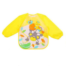 Load image into Gallery viewer, Baby Full Sleeve Bib Corner of Carina Jungle Yellow United States (4-15 days) 40x36cm
