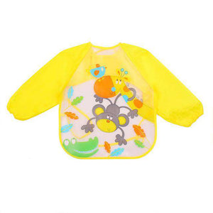 Baby Full Sleeve Bib Corner of Carina Jungle Yellow United States (4-15 days) 40x36cm