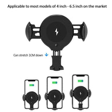 Load image into Gallery viewer, Wireless Induction Car Charger with RGB lighting Corner of Carina 
