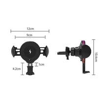 Load image into Gallery viewer, Wireless Induction Car Charger with RGB lighting Corner of Carina 
