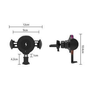 Wireless Induction Car Charger with RGB lighting Corner of Carina 